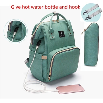 

Baby Diaper Bag With USB Interface