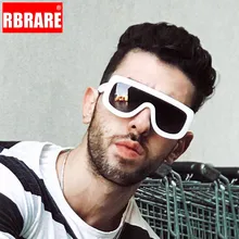 RBRARE, большие солнцезащитные очки для мужчин,, высокое качество, роскошные солнцезащитные очки для мужчин,, градиентные солнцезащитные очки для мужчин, Ретро стиль, Oculos Feminino