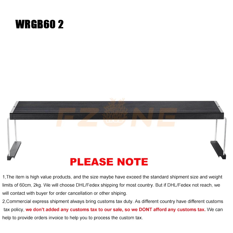 Chihiros WRGB 2 аквариумный светодиодный светильник обновленная версия светильник с белым синим красным регулируемым цветом - Цвет: Black WRGB60 II