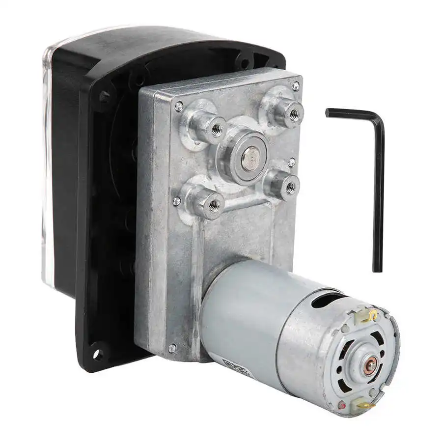 Peristaltic Pump High Transparent PC Cover Durable PA66 Material Casing DC 6V-24V Pumping Access Flow Rate