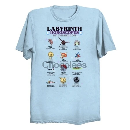 Рубашка унисекс с лабиринтным гороскопом |