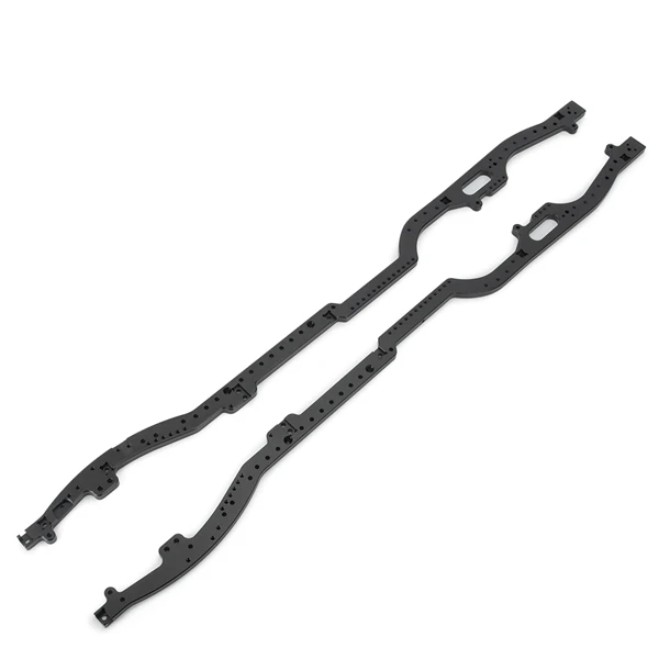 

1Pair Steel 6X6 Chassis Frame Rails for Axial SCX10 II 90046 90047 1/10 Rc Crawler
