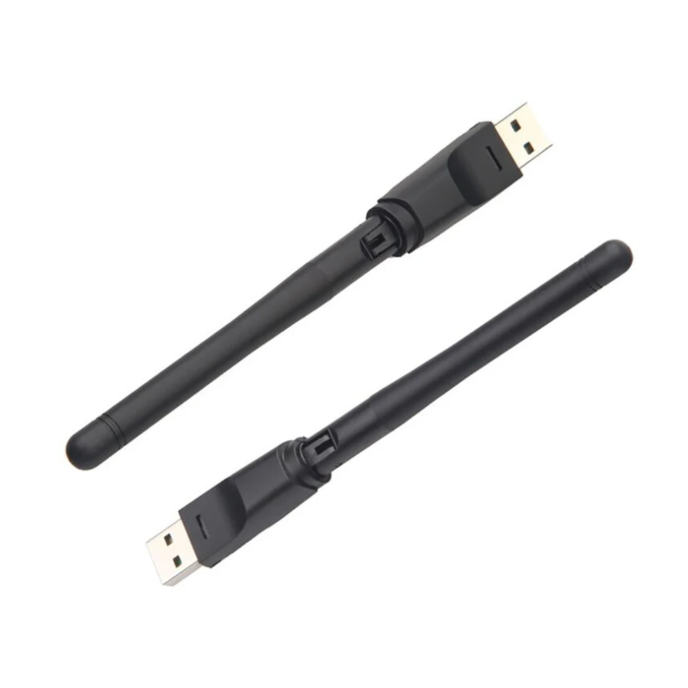 [100 шт.] MT 7601 USB WiFi Dongle 150 Мбит/с 2 4 ГГц 0 Вращающийся беспроводной адаптер|Сетевые