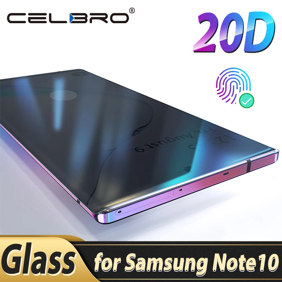

Tempered Glass for Samsung Galaxy Note 10 Plus Note10 Plus Screen Protector Protective Film Glass for Samsung Note 10+ Note10+