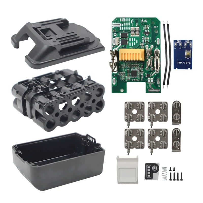 

For -Makita 18V Battery BL1830 Cell Protection Detection Shield Board Shell PCB