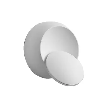 

LED Wall Lamp 360 degree rotation adjustable bedside light white Black creative wall lamp Black modern aisle round lamp