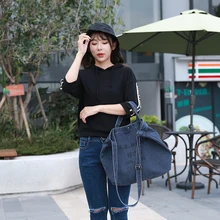 Женские хлопковые холщовые сумки на плечо, высокое качество, сумка-тоут, многоразовая складная сумка для покупок, сумка с буквенным принтом, Сумка с эко-подкладкой