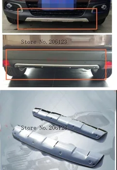 

New arrival bumper guard bumper protection cover skid plate for Peugeot 2008, 2pcs/set,304 stainless steel,ISO9001 quality