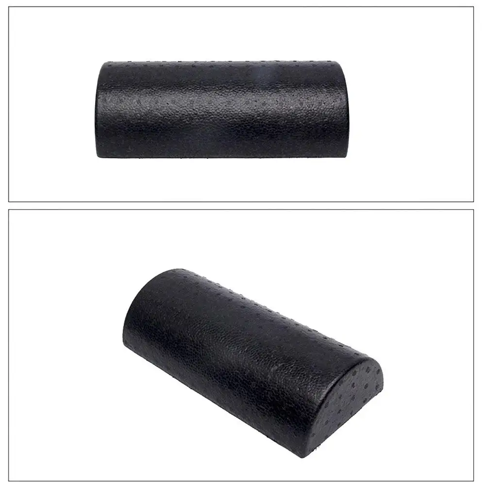 EPP Black Yoga Blocks Gym Foam Roller Yoga Column Muscle Roller Stick Balance Training Shaft Massage Roller Fitness Equipments