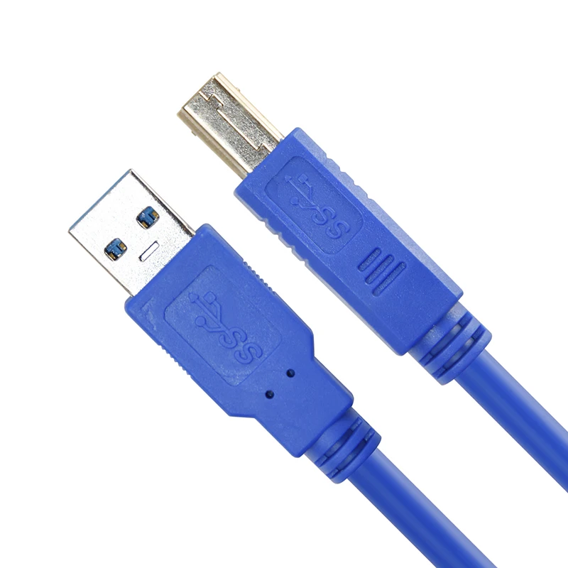 CABLETIME USB 3 0 кабель для принтера Папа папа B штекер быстрой зарядки Canon Epson HP ZJiang