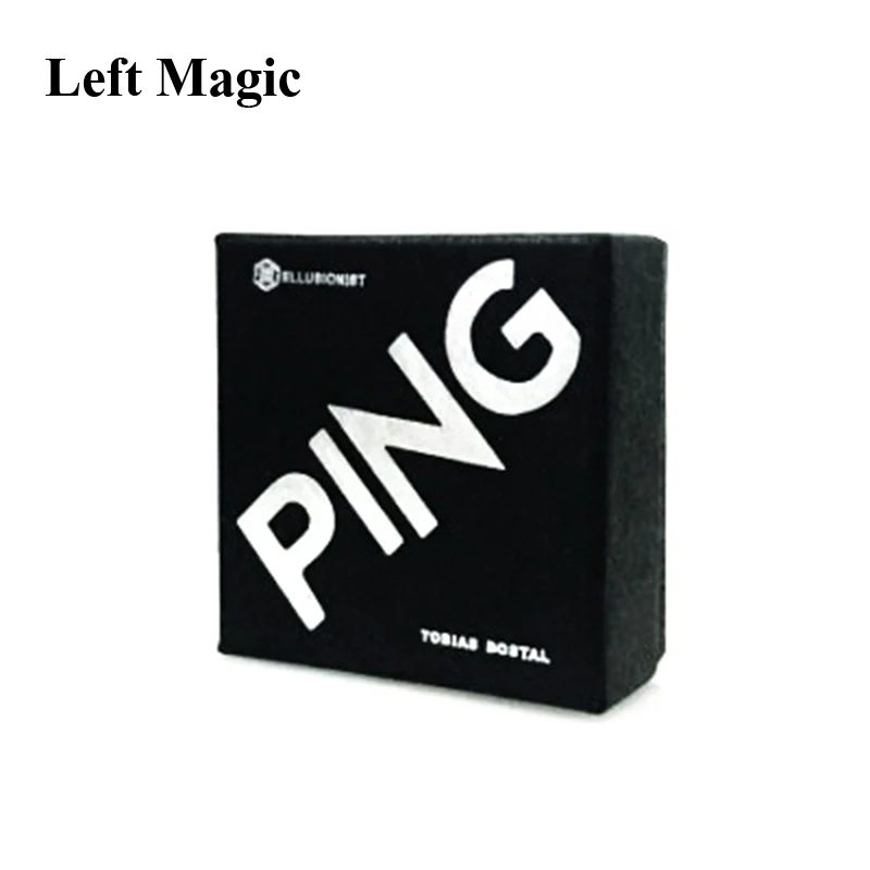 Ping by Tobias Dostal(трюк+ онлайн инструкция)-монета магические трюки ментализм сцена крупным планом уличные аксессуары Иллюзия трюк