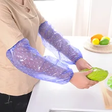 ПВХ Водонепроницаемый кислотно-взрослый Для мужчин и Для женщин длинный толстый рукава Для Мужчин's с защитным напылением от жирных следов и манжеты повседневная обувь охраны труда бытовой Кухня