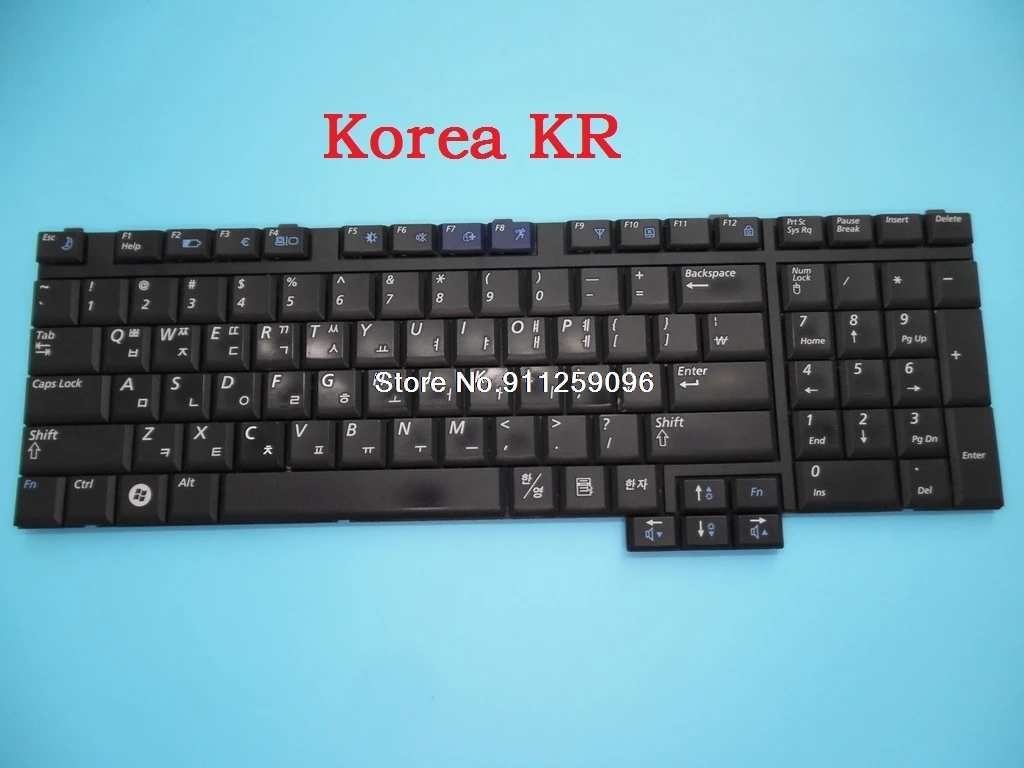 computer keypad Laptop Keyboard For Samsung R700 R701 R710 R711 G25 Korea KR BA59-01606K Black New mini keyboard pc