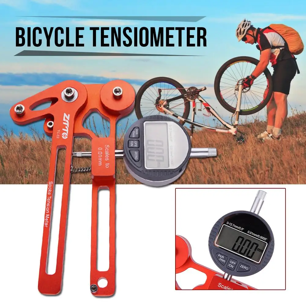 Bicycle Spoke Tension Meter Electronic Watch Wire Tension Adjustment