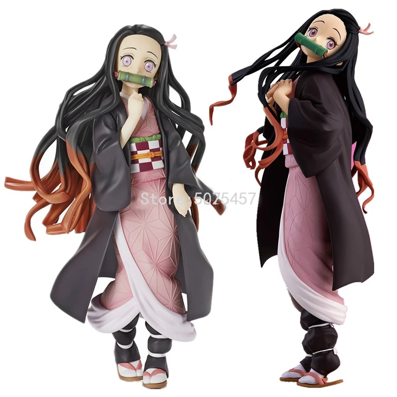 22cm Demon Slayer Anime Figure Kimetsu No Yaiba Glitter Glamours Kamado Nezuko Action Figure Devil S Blade Nezuko Figurine Toy Action Figures Aliexpress