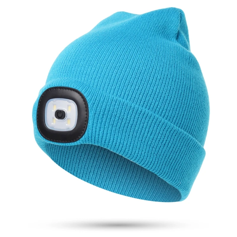 Led Night Lighting Beanie Hat 
