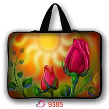 Тюльпан ноутбук сумка 11, 12, 13, 14, 15,6 дюймов для Asus Dell Acer HP Xiaomi Тетрадь рукав 12,5 13,3 14,1 Водонепроницаемый резиновый матовый чехол