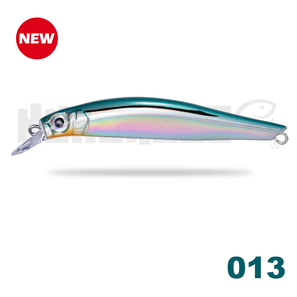 Hunthouse Рыбалка художник Минноу 7 см 8 см тела Минноу lerrue Рыбалка mustad крючок для морской окунь рыбалка приманка жесткий bait - Цвет: 013
