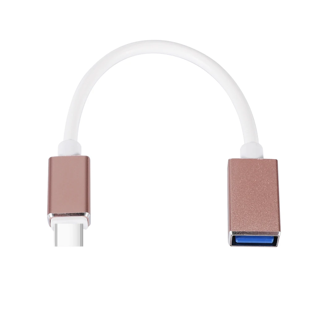 Кабель адаптер Type C OTG USB 3 Male To Female для MacBook Pro Samsung S9 OTG|Переходники и адаптеры| |