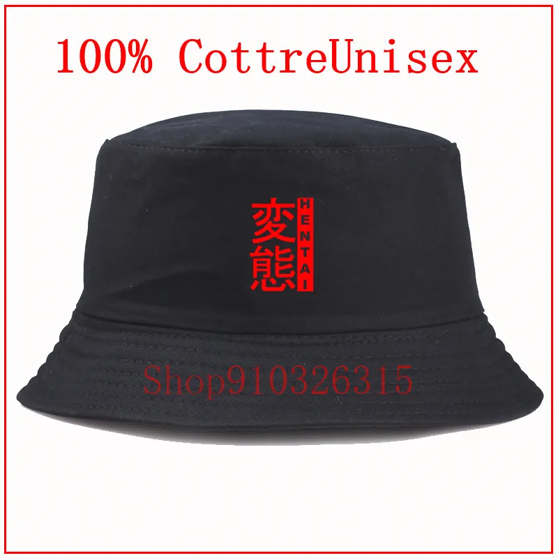 

Kanji Hentai red 2020 Summer Bucket Hats Women Men's Panama Hat Wear Fishing Hat Fisherman Cap for Boys/Girls