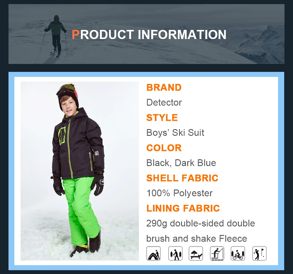 boys lightweight ski jackets