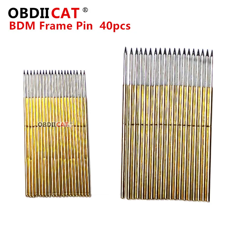 OBDIICAT BDM Рамка pin 40 шт./компл. 4 зонд ручки для Светодиодный Ktag Kess | Автомобили и