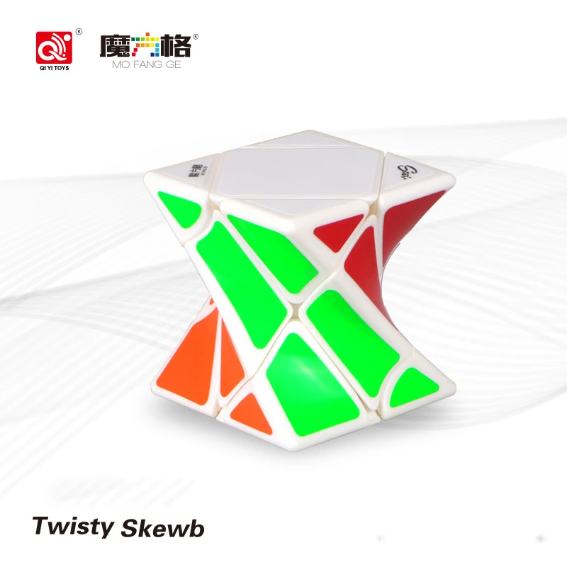 QIYI Twisty Skewb magic cube speed competition puzzle cube toy for children kids 