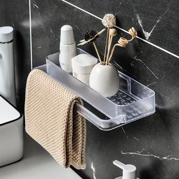

2020 cocina organizer Kitchen Bathroom Wall kitchen storage Rack Towel Storage Rack Organizer makeup organizer organizador