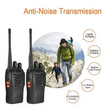 1pcs 2pcs BAOFENG BF-888S Walkie talkie UHF Two way radio baofeng 888s UHF 400-470MHz 16CH Portable Transceiver with Earpiece