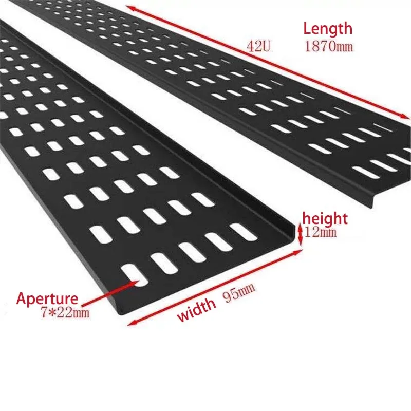 Thicken 600 wide cabinet dedicated cable management board 19-inch standard cabinet cable tie board tie