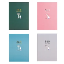 256 лист прекрасный счастливый Еженедельный планировщик настольный для заметок блокнот ежемесячный ежедневник Органайзер Еженедельный планировщик канцелярские принадлежности для школы