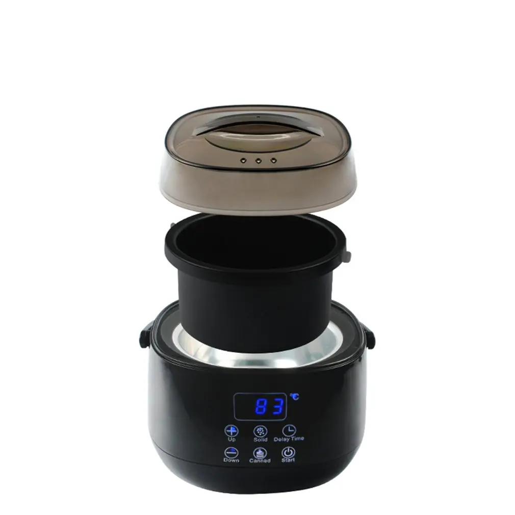 Non Stick Timing Wax Handle Pot Waxing Heater Warmer Therapy Depilatory Paraffin Salon Beauty Care Hair 1 Non Stick Timing Wax Handle Pot Waxing Heater Warmer Therapy Depilatory Paraffin Salon Beauty Care Hair 2