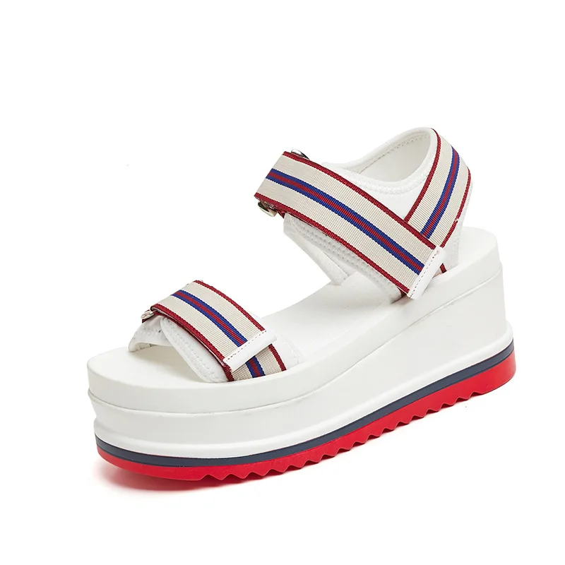 Новинка 2019 года женские летние босоножки женская повседневная обувь на