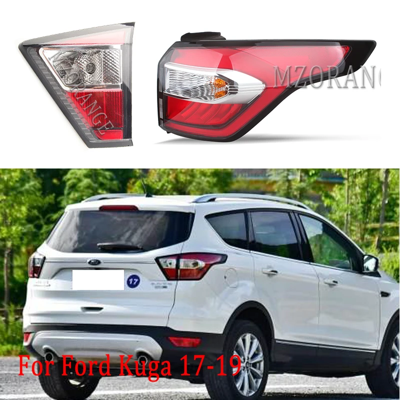 MZORANGE 1 шт. внутренний и внешний задний стоп-сигнал для Ford Kuga- светодиодный Фокус Седан задний фонарь