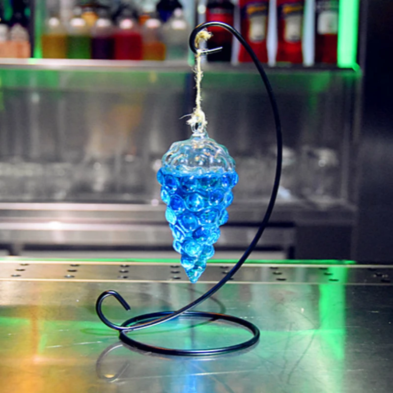 

Creative Hanging Grape Shape Cocktail Glass Bar Club Red Wine Juice Vodka Agave Water Glass Small Capacity Personality Drinkware