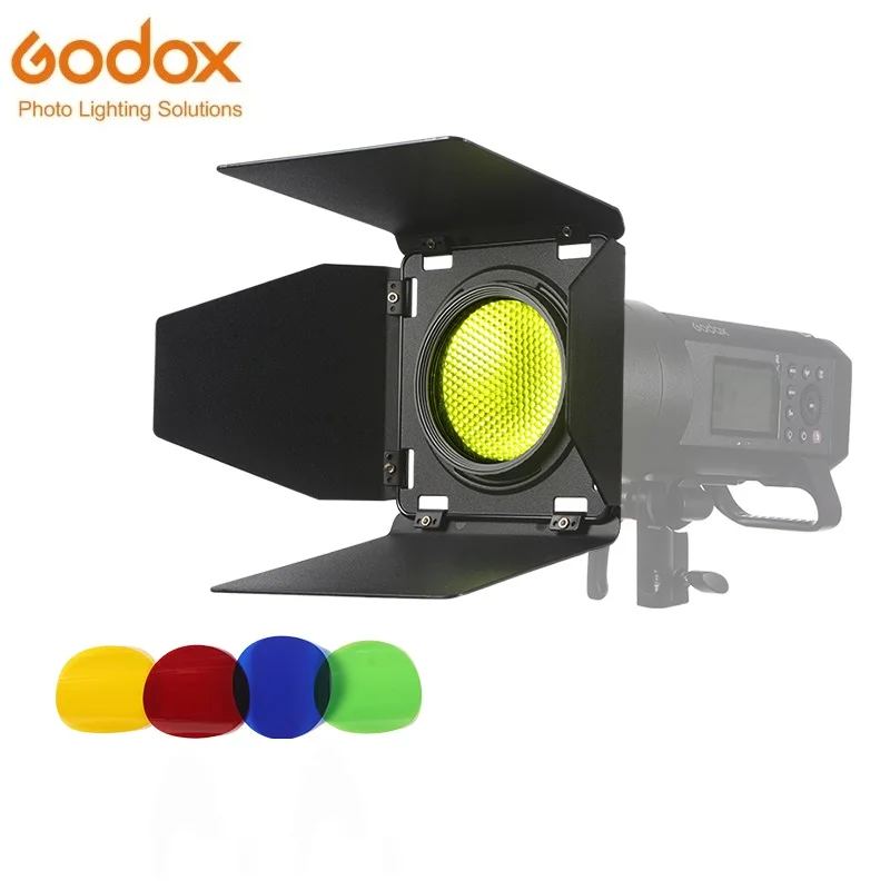 GODOX BD-08 выделенная дверь сарая с 4 цветными фильтрами сотовая - Цена: 2 453,76 руб.