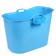 Бытовая Ванна бочка для взрослых, ванна бочка для взрослых, утолщенная пластиковая детская ванна, большая ванна, ванна для всего тела