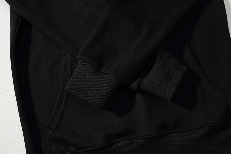 Горячая штамповка стрела 19ss Off-White OW для мужчин/женщин влюбленных Осень Зима Мода хлопок Повседневная Толстовка с капюшоном Свободная куртка