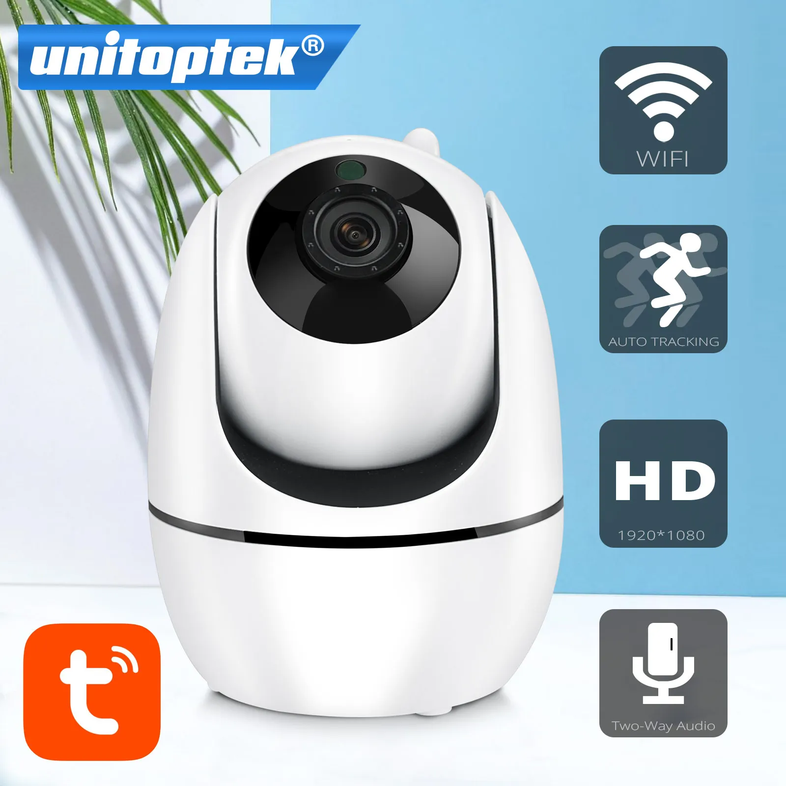 wifi ip camera 1080p hd home security cam Surveillance CCTV Network ptz Wireless Camera Two Way Audio tuya smart Baby Monitor