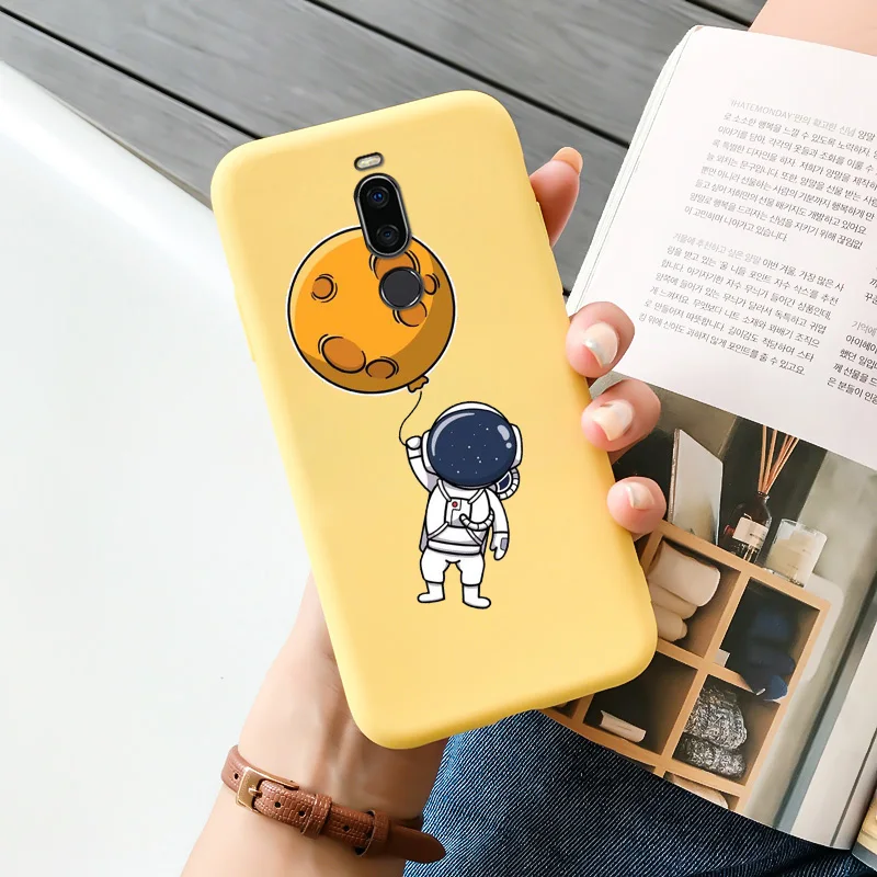 Cases For Meizu Astronaut TPU Soft Shell For Meizu X8 Case Personality Tide Shell For MEIZU X8 Case Silicone Edging Matte Phone For MEIZU meizu phone case with stones Cases For Meizu