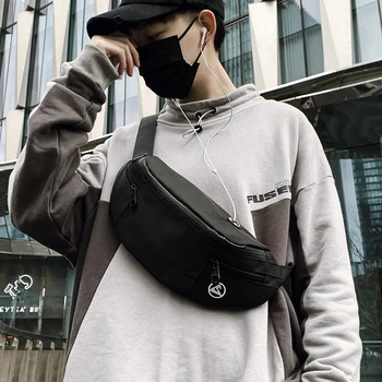 

Tidog Korean-Style Casual Street Fashion Large-Capacity Chest Bag