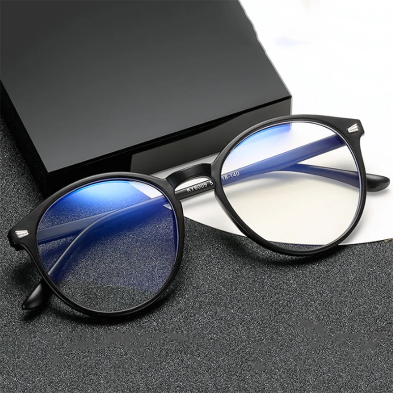 Retro Round Glasses For Sight Men Women Finished Myopia Eyeglasses  -1.5 -2 -2.5 -3 -3.5 -6 Reading +100 +150 +200 +250 +300 2