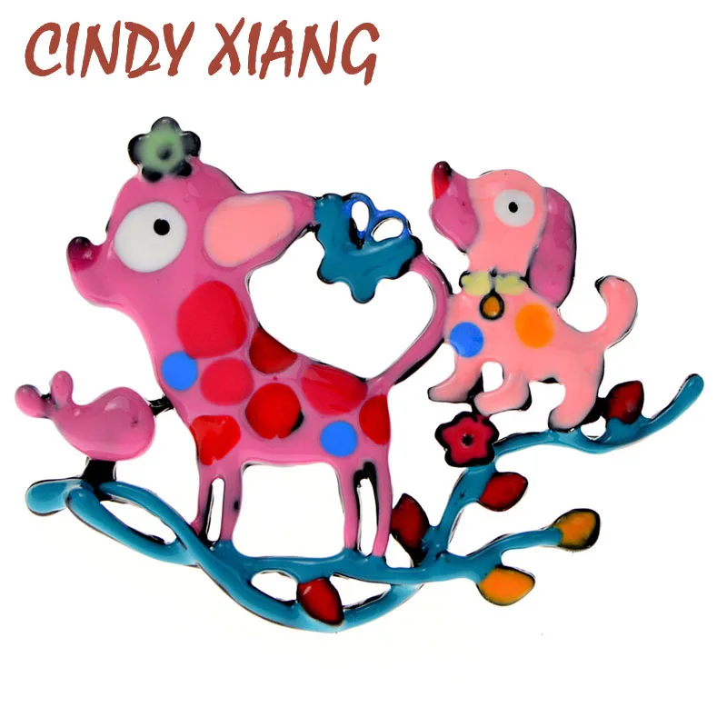CINDY XIANG-broches de perro Multicolor Unisex, joyería de alta calidad,  esmalte, dibujos animados, Dachshund, broche, alfileres, regalo para niños  - AliExpress Joyería y accesorios