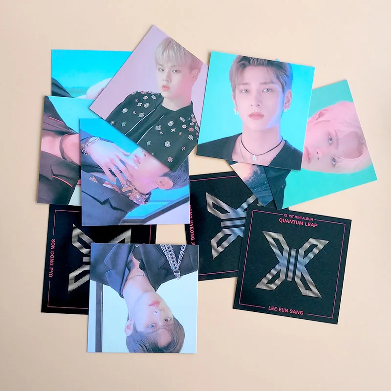 KPOP производство 101x1 мини-альбом Quantum Leap Black LOMO с печатью карт Ким Йохан ли Хан Юл сон Хён Чжун чха юньхо сон дунпё