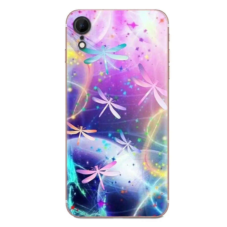 Dragonfly Animal Art For Huawei Honor Mate 7 7A 8 9 10 20 V8 V9 V10 G Lite Play Mini Pro P Smart TPU New Style Unique | Мобильные