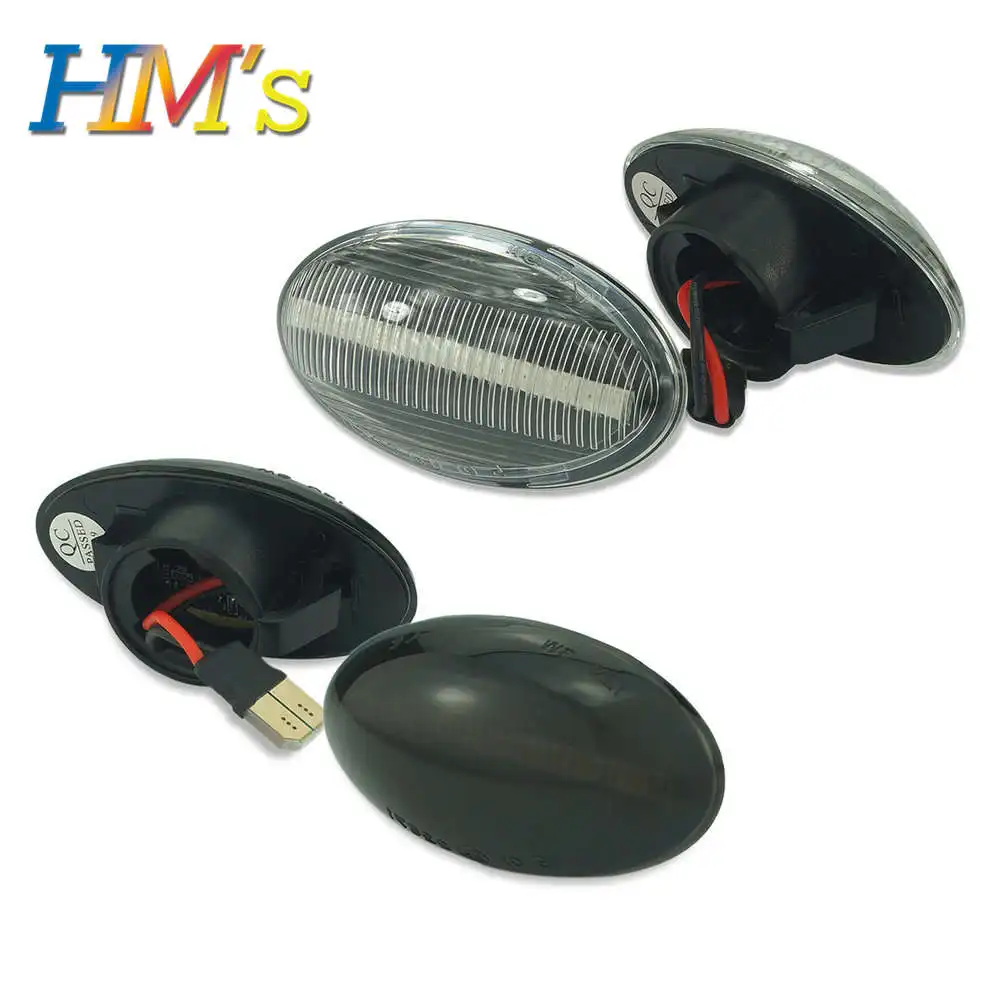 Для Mini Cooper R50 R52 R53 2002-2008 Динамический светодиодный, боковой, габаритный фонарь для Mini Cooper R53 R52 R50 Плавная боковая лампа повторителя