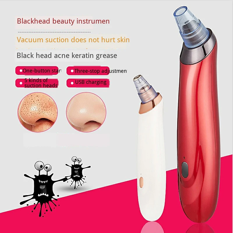 

Electric Vacuum Cleaner Black Dot Blackhead Remover Electric Rotation Cleaning Facial Acne Blackhead Skin Care Machine Beauty