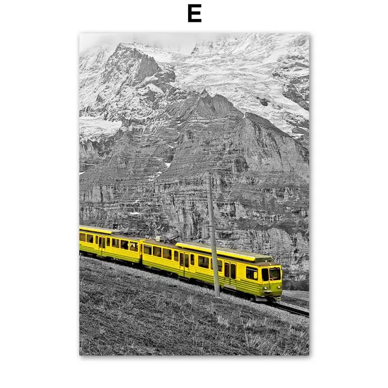 Retro-Paris-Tower-Street-Lovers-Car-Nordic-Posters-And-Prints-Wall-Art-Canvas-Painting-Wall-Pictures (7)