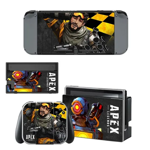 Apex Legends наклейка на кожу для nintendo переключатель консоль и контроллер для NS Защитная крышка Скины Наклейка s винил - Цвет: YSNS1800