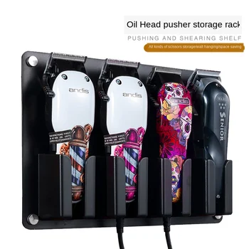 

Hair Clipper Display Rack Storage Box US Power Generation Push Display Box Limit Comb Caliper Tray Hairdressing Tools G0115